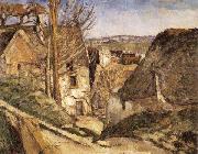 Paul Cezanne La Maison du pendu a Auvers-sur-Oise France oil painting artist